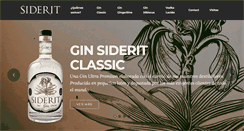 Desktop Screenshot of destileriasiderit.com